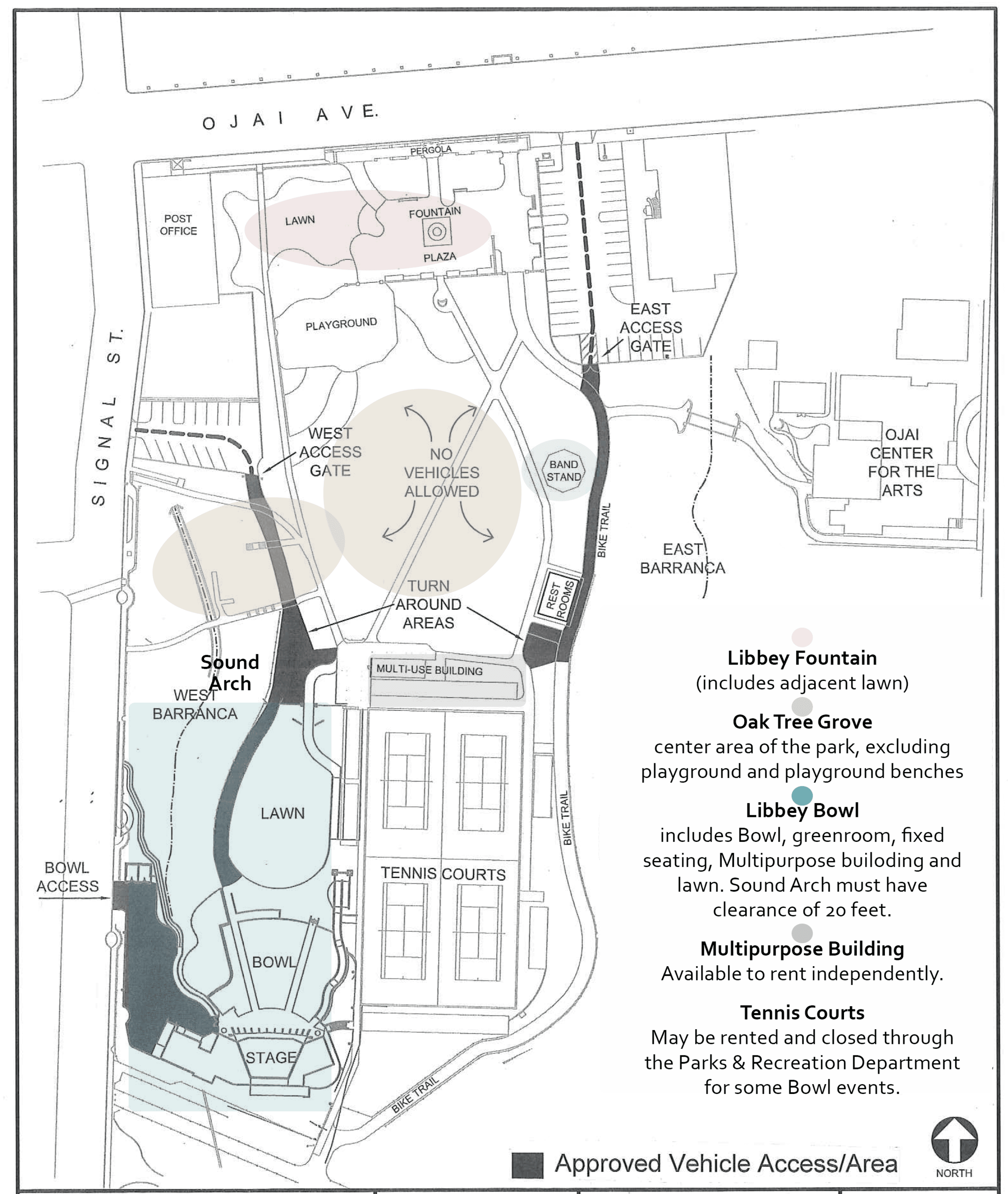 Libbey Park Map